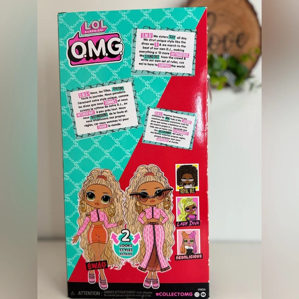 L.O.L. Surprise! O.M.G. Doll with Pink and Blonde Hair